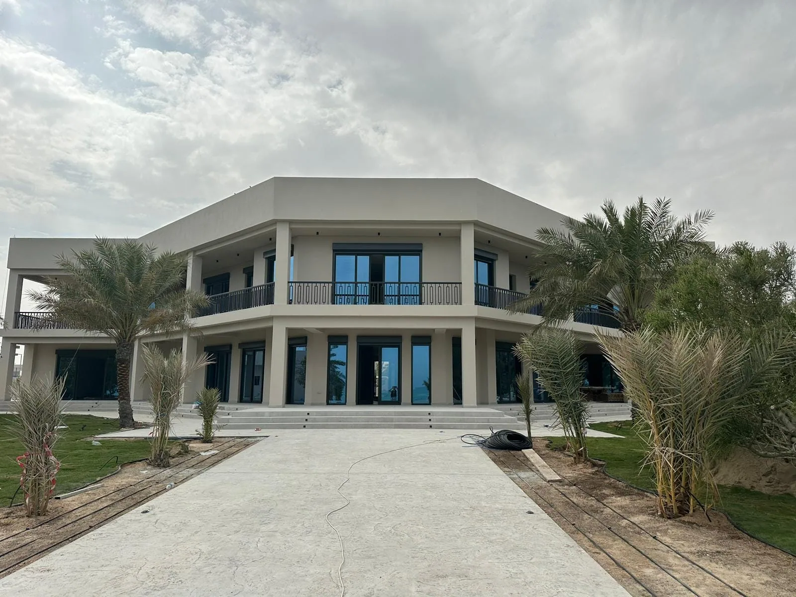 Modern residential exterior